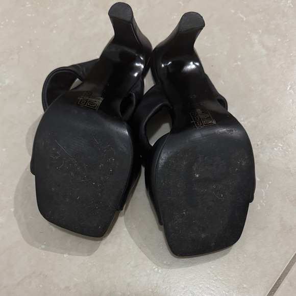 Reiss Black Eliza Sandal - Picture 5 of 10